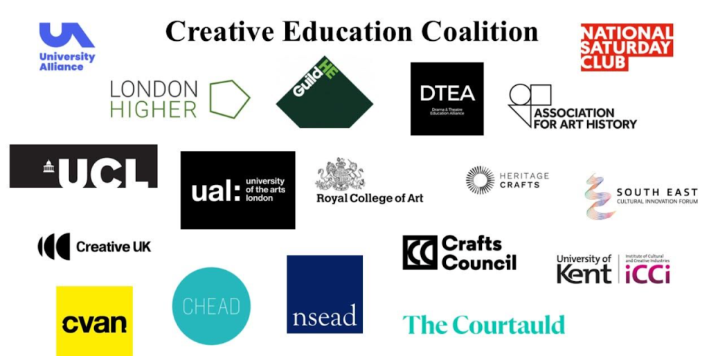 CHEAD are a founding member of the Creative Education Coalition